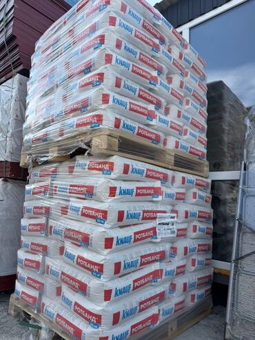 гипсовые кирпичи: Шыбак Knauf Rotband, Гипс, Кол менен колдонуу, Шып үчүн