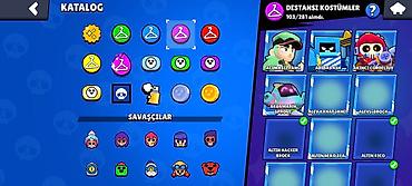 boo cena: Brawl Stars hesabı satılır Trophy - 56k 2 dəfə brawl pass plus alınıb — 4