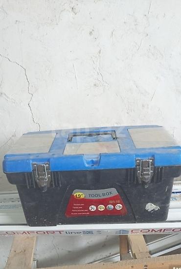 mini sok çəkən: Dülgər/metal emalı üçün elektrik alətləri dəsti Tərkib: - Radial-masa — 10