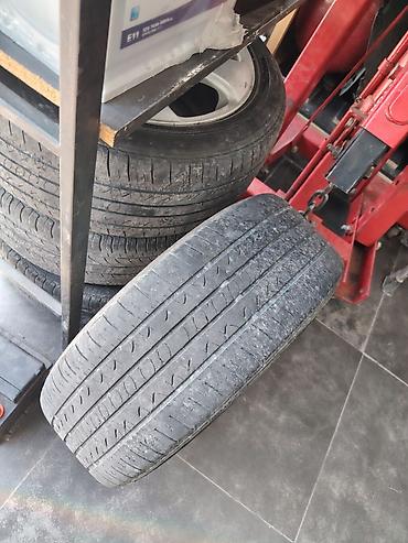 prius diskləri: 5 çıxıntılı 16 tliq yüngül lehimli disk dəsti və şinlər Toyota pirus — 3