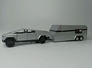 monster truck игрушка: Коллекционная машинка игрушка металлическая Тесла Кибертрак с