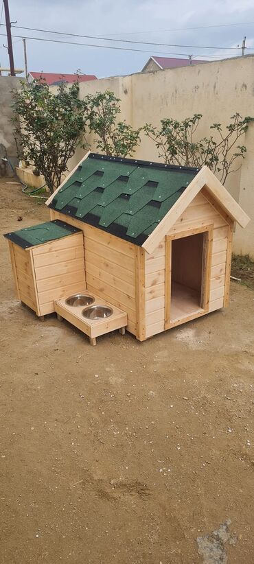 Qəfəslər: Məhsul: İt üçün açıq havada volyer və taxta it evi - Konstruksiya — 33
