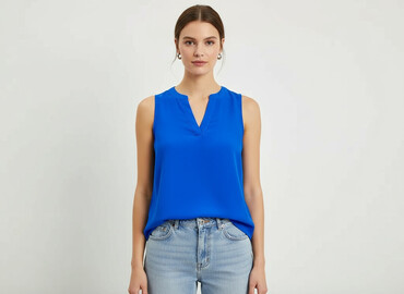 lniany t shirty hm: Amisu, Топ жіночий, розмір S