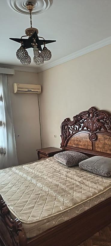 kiraye gence: Tam mebellı 2 otaqlı mənzil icarəyə verilir. - Yataq otağı: taxta — 6