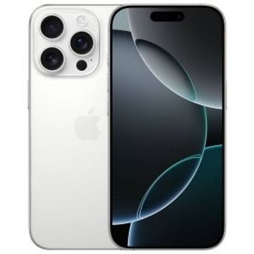 iphone 16 qiymeti: IPhone 16 Pro, 256 GB, White Titanium, Zəmanət