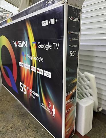 Телевизор YASIN 55Q90M, 55" - Платформа: Google TV с поддержкой «Hey