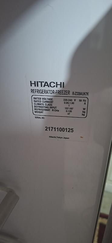 ok mobile: Холодильник Hitachi, Б/у, Двухкамерный — 1