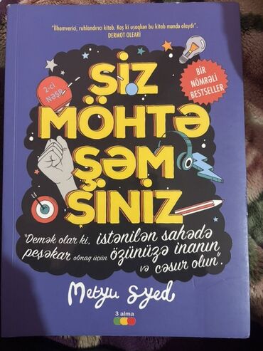 Mettyu Syed tərəfindən yazılmış "Siz Möhtəşəmsiniz" kitabı hər hansı