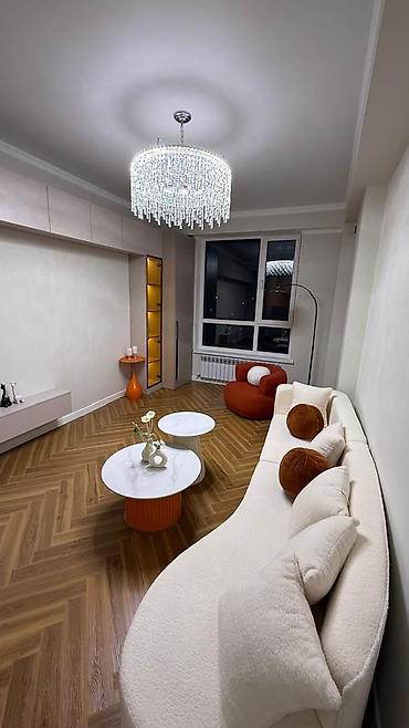 льва толстого 8: 3 комнаты, 73 м², Пишпек Элитка, 8 этаж, Евроремонт — 2