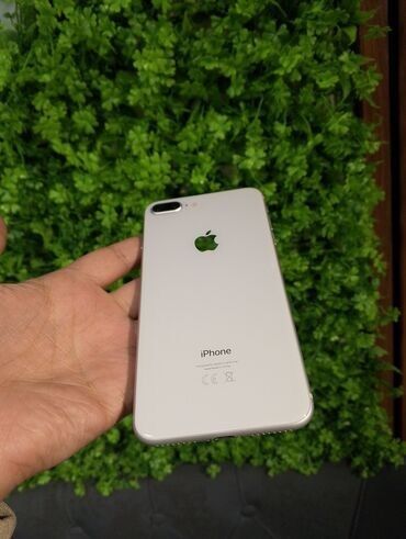 iphone 8 plus ekran qiymeti: IPhone 8 Plus, 64 GB, Ağ, Barmaq izi