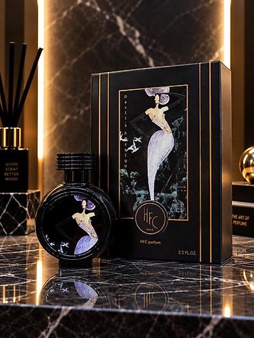 Парфюм HFC Paris — Devil’s Intrigue, 2.5 fl. oz (упаковка и флакон с