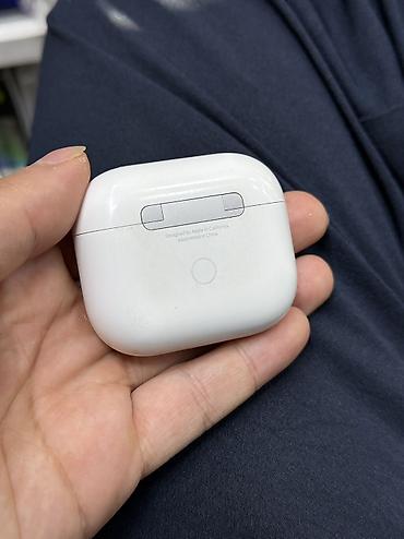 Elektronika: İşlənmiş Simsiz (Bluetooth) Qulaqcıqlar, Apple, rəng - Ağ — 3