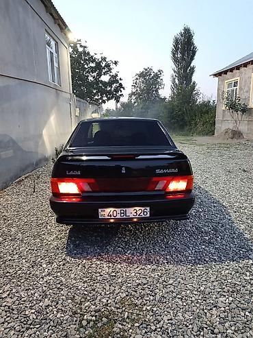 ВАЗ (ЛАДА): LADA Samara sedan – qara rəng, 4 qapı, arxa ötürücülərlə geniş baqajlı — 3
