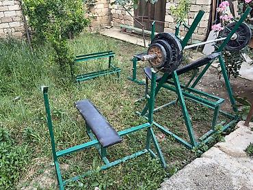 Hamısı biryerde 180 azn. Keyfıyyetlı demırlerle techız olunub.Real