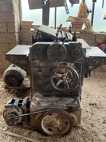 elektrik əl mişarı: Ağac emalı üçün qalınlıq verən dəzgah (reysmus/planer) - İki tərəfli — 2