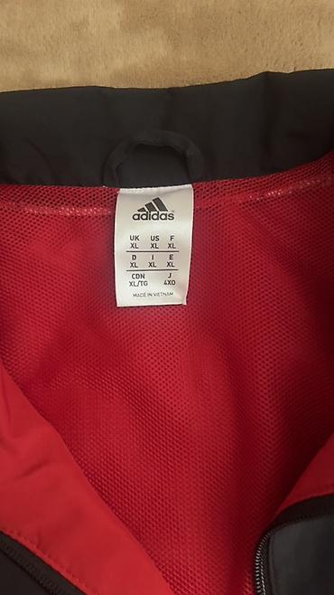 Kişi geyimləri: İdman dəsti, Adidas, XL, rəng - Qırmızı — 2