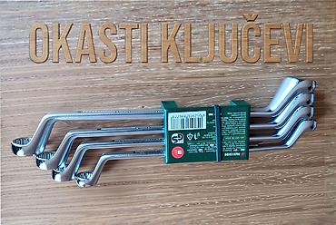 elektrode 7018: Nov komplet četiri okastih ključeva. Veličine ključeva su 10, 11, 12 — 1