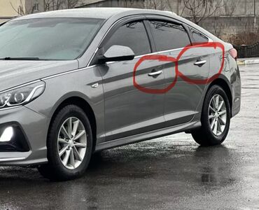 Дверные ручки: Комплект дверных ручек Hyundai Новый