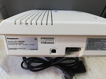 Modemlər və şəbəkə avadanlıqları: İDEAL vəziyyətdə olan; -- Panasonic KX-TES824 markalı Mini ATS-8 — 3