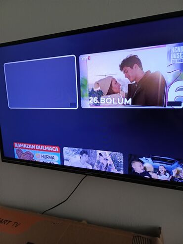 tv box wifi: İşlənmiş Televizor Hoffmann Led 40" Ünvandan götürmə