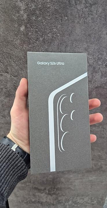 Samsung Galaxy S26 Ultra, Новый, 256 ГБ, цвет - Черный, 2 SIM