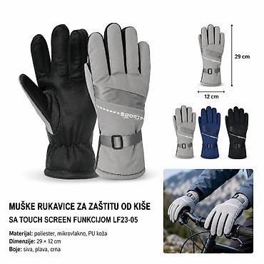 Kape i aksesoari: KMT Muške otporne na kišu rukavice LF2305 (SKU: 7200520, EAN: ) Opis — 1