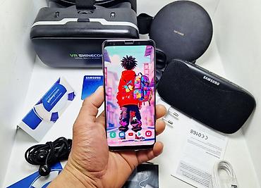 Samsung: Samsung Galaxy S9, Б/у, 128 ГБ, цвет - Фиолетовый, 1 SIM, 2 SIM — 9