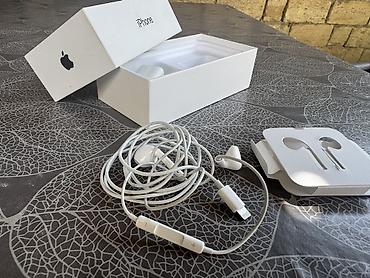 Telefon ehtiyat hissələri: Iphone qulaqciq satiram yenidir hec islenmeyib — 1
