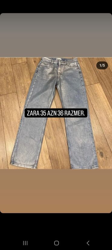 zara azerbaijan: Джинсы Zara, M (EU 38)