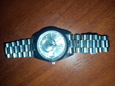 часы мужские fossil: Наручные часы в классическом стиле, стальной цвет - Корпус и браслет