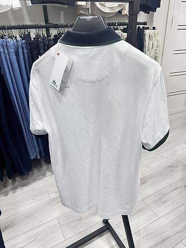 Рубашки: Мужская рубашка, S, M, XL, Lacoste, Новый, цвет - Белый, Самовывоз — 4