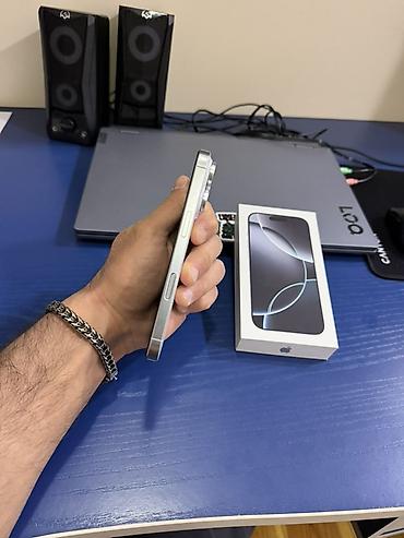 Apple iPhone: IPhone 16 Pro, 256 GB, Ağ, Face ID -da lalafo.az — 6 Apple iPhone: IPhone 16 Pro, 256 GB, Ağ, Face ID — 6