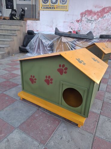 Yuvalar: Məhsul: Ev heyvanları üçün taxta evlər Təsvir: - Müxtəlif ölçü və — 34