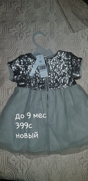 Платья: Детское платье, цвет - Розовый, Б/у — 7