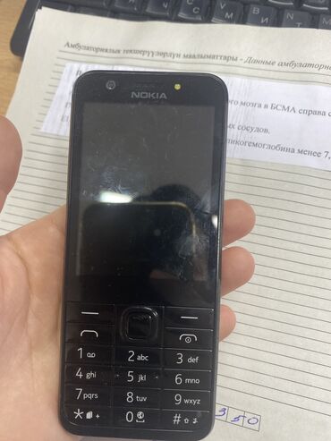 купить бу телефон дешево: Nokia 3.2, Колдонулган, түсү - Кара, 2 SIM