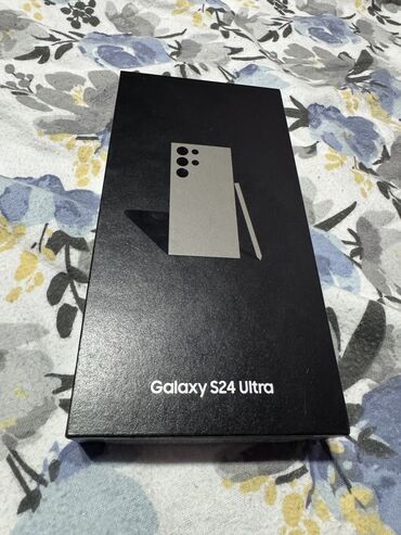 телефоны в бишкеке цены: Samsung Galaxy S24 Ultra, Б/у, 256 ГБ, цвет - Серый, 1 SIM, eSIM