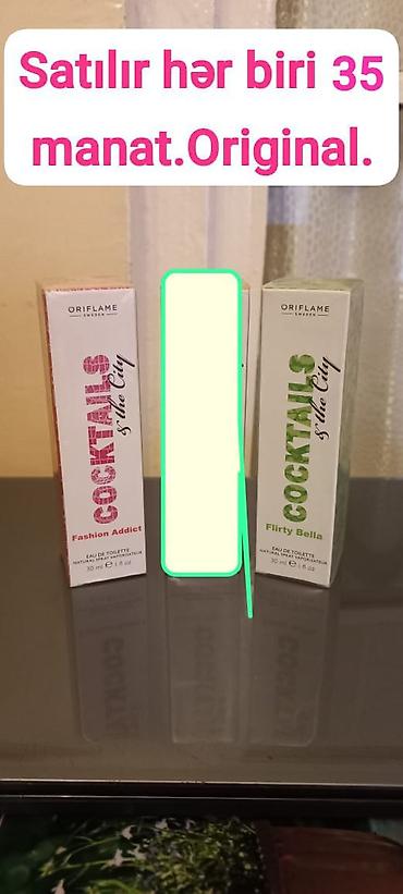 Ətriyyat: Oriflame ətirləri – orijinal məhsullar - Cocktails & the City — 1
