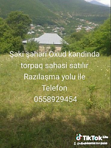 sabirabad torpaq: Şəki şəhəri, Oxud kəndində torpaq sahəsi satılır. Xüsusiyyətlər: - — 2