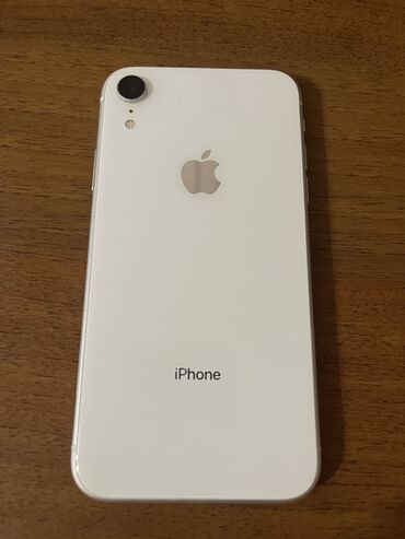 iphone xr 256 цена в бишкеке: IPhone Xr, Б/у, 128 ГБ, Белый, Чехол, 79 %