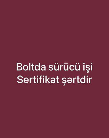 работа в баку водитель: Taksi sürücüsü tələb olunur, Nəqliyyat vasitəsi verilir, Həftəlik ödəniş, 6 ildən artıq təcrübə