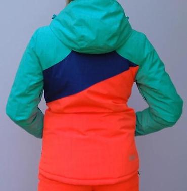 killtec jakna: Ženska zimska/ski jakna – trobojna (neon narandžasta, tirkizna — 3