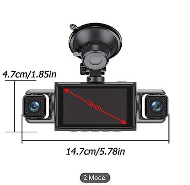 avtomobil ucun soba: 4 Linzalı Avtomobil DVR Kamera Sistemi Xüsusiyyətlər: - 4 kanal eyni — 2