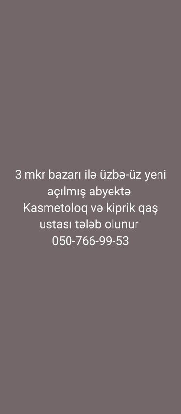 Otel, kafe, restoranlar: Digər ixtisaslar
