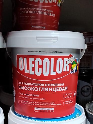 Эмаль: Эмаль акриловая OLECOLOR для радиаторов отопления, высокоглянцевая — 1