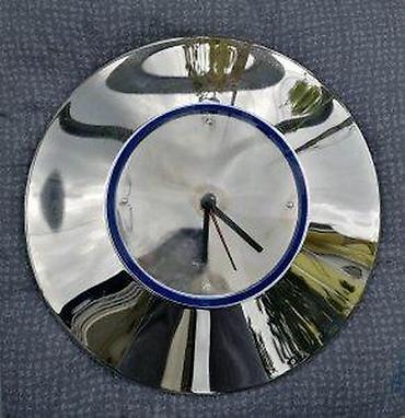 Satovi za kuću: ZEPTER 18/10 Stainless Steel zidni sat. Očaravajući. Elegantan — 8