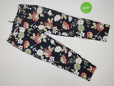 w kropki: Spodnie materiałowe damskie, rozmiar M — 2