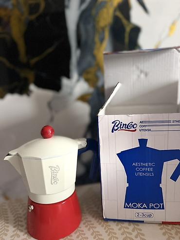 кофеварку: Кофеварка гейзерная (moka pot) BinCo, на 2–3 чашки. - Тип — 1
