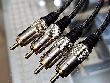 Kablovi i adapteri za kamere: Audio interkonekt kabl – 2x RCA na 2x RCA (stereo) - Tip konektora — 2