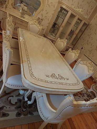 Məhsul: Klassik üslubda yemək otağı masa dəsti - Masa: Dördkünc lalafo.az -da Məhsul: Klassik üslubda yemək otağı masa dəsti - Masa: Dördkünc