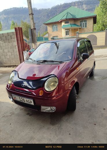 matiz bar: Daewoo Matiz: 2012 г., 0.8 л, Механика, Бензин